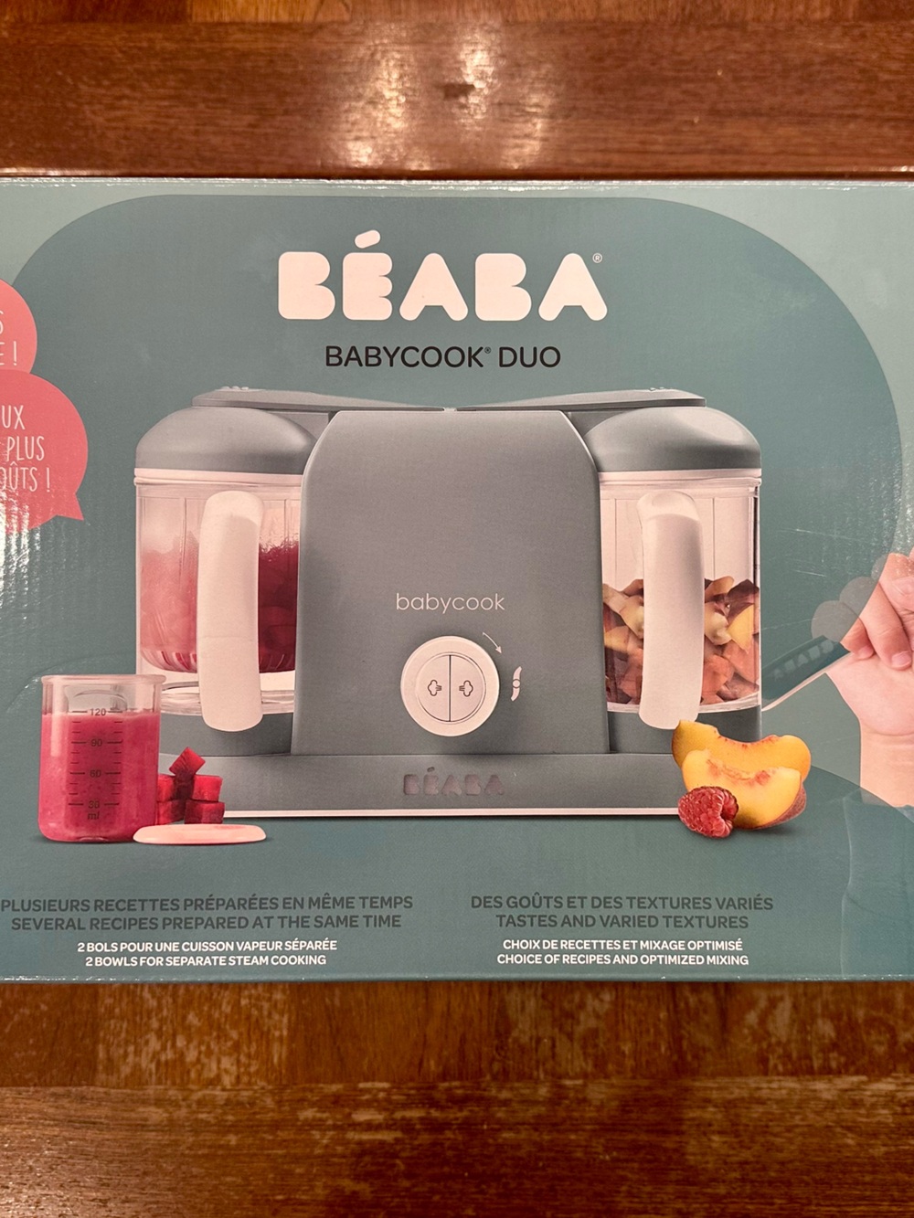 EUC BÉABA Babycook Duo Baby Food Maker - Eucalyptus
